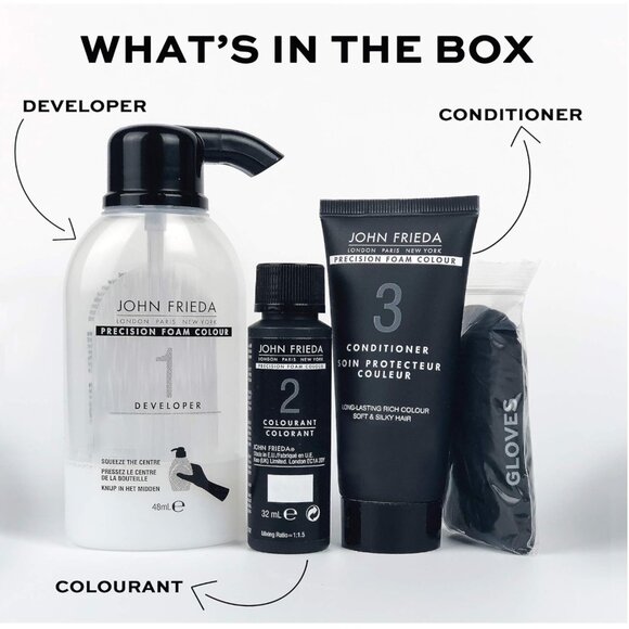 Precision Foam Colour, Light Natural Brown 6N - Picture 3 of 4